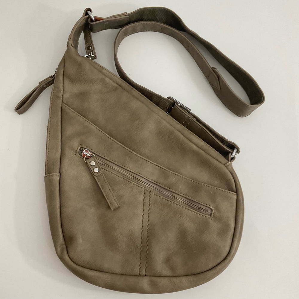 Crossbody brown bag - Picture 2 of 5